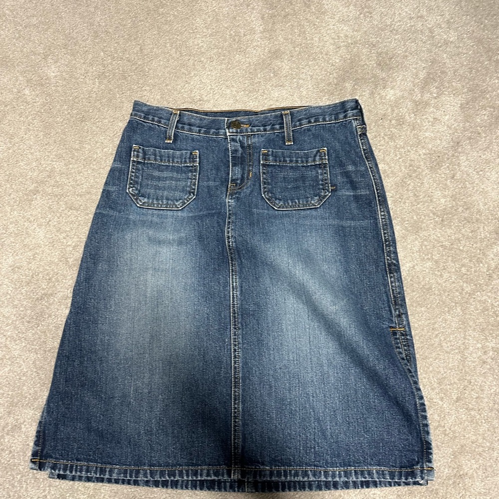 Abercrombie jean skirt
